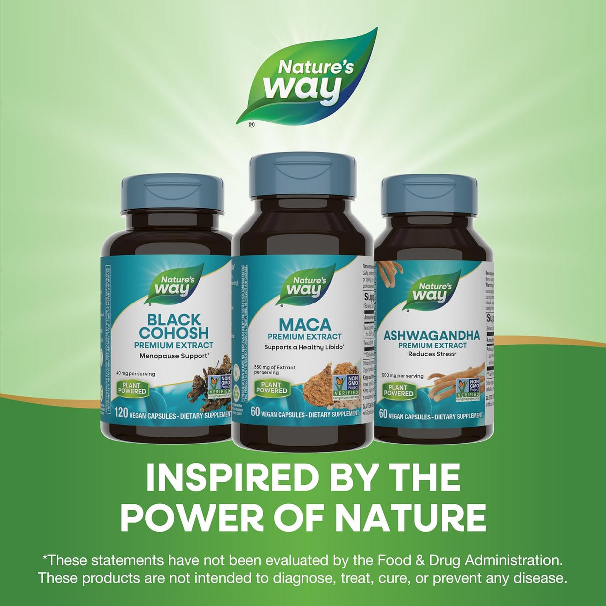 Maca Nature's Way Premium Extract 60 cápsulas