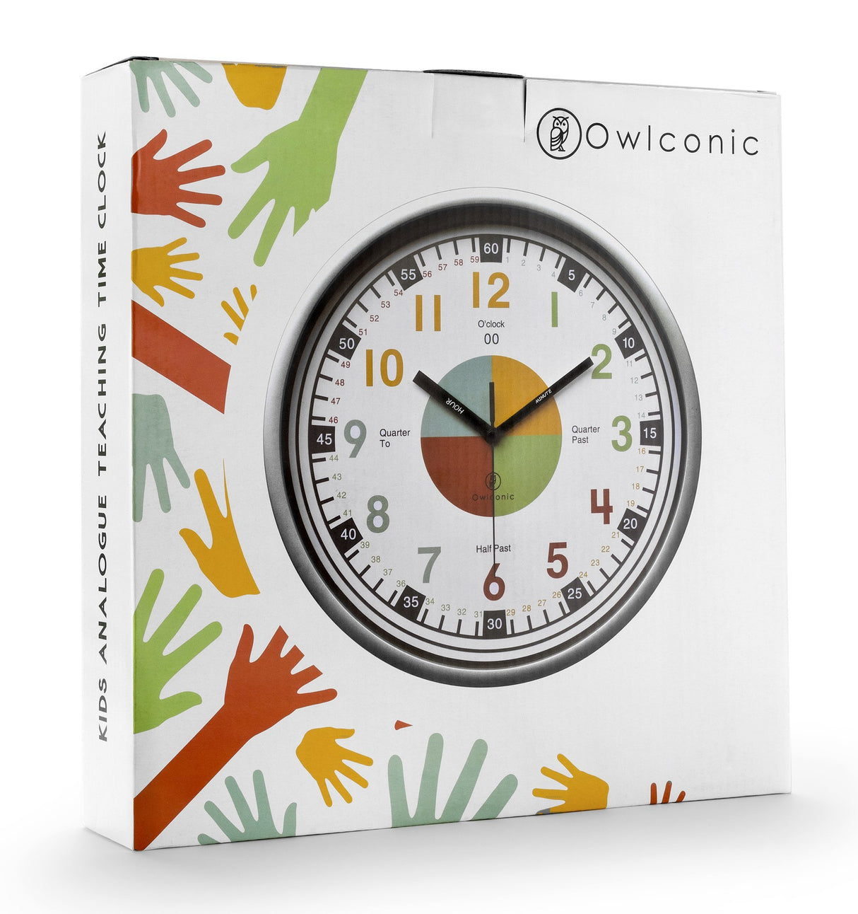 Reloj para enseñar la hora.