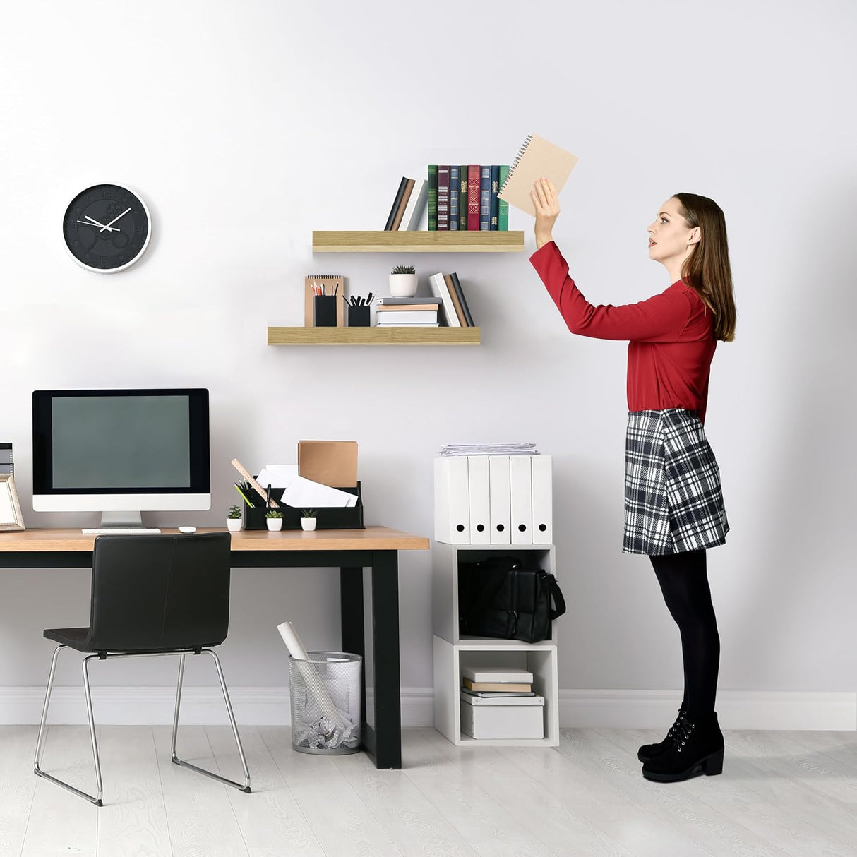 Estantes Flotantes Sorbus, Montados en Pared, 3 Piezas