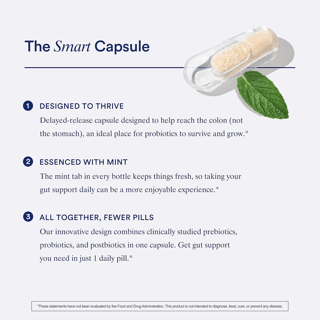 Suplementos Alimenticios 3 en 1 para la salud intestinal