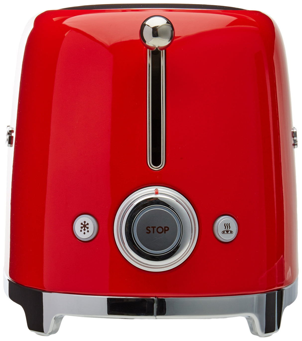 Tostadora de pan color roja