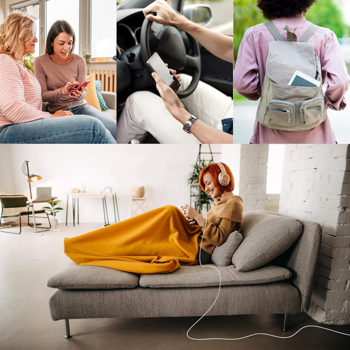 Cargador Paquete de 2 adaptadores carga rápido de pared