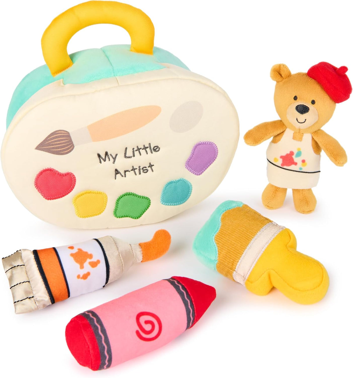 Set de Juguetes de Peluche GUND Baby, Sensory 5 Piezas, 7.5”