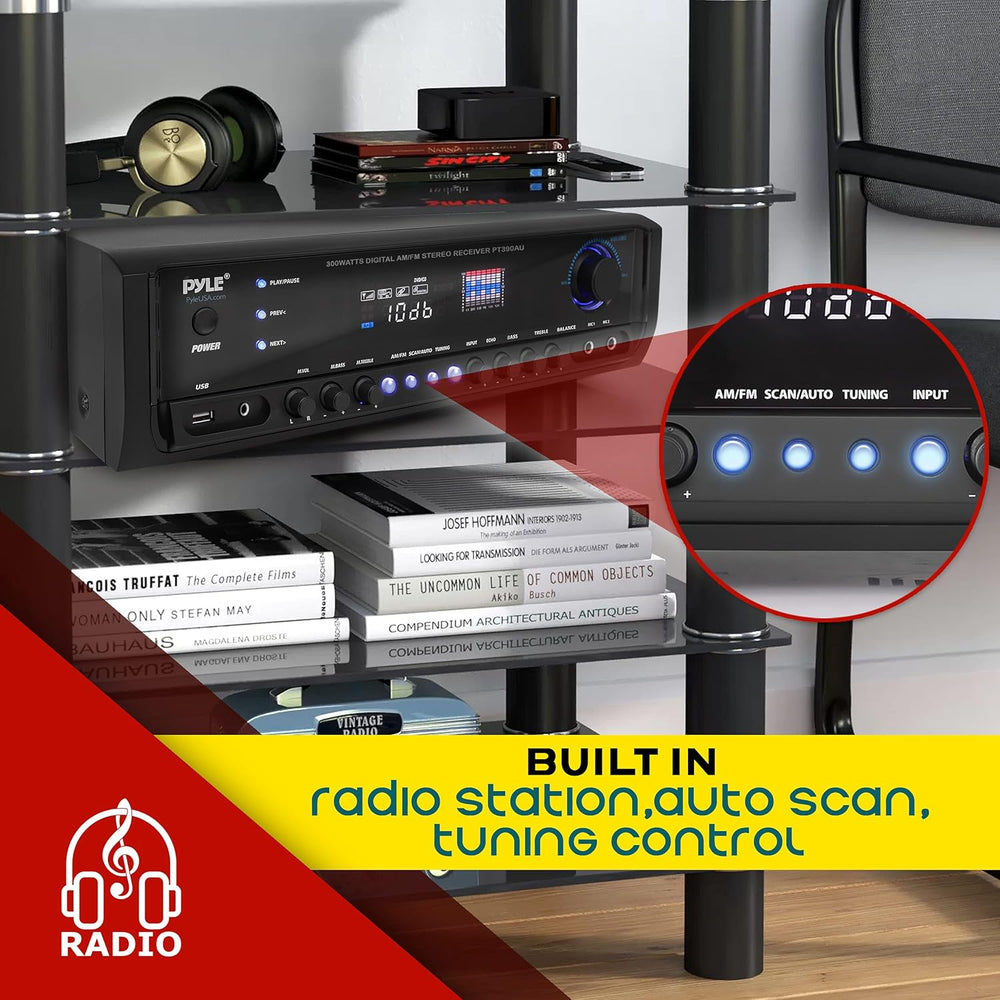 Amplificador de potencia para el hogar PYLE-HOME PT390AU.5