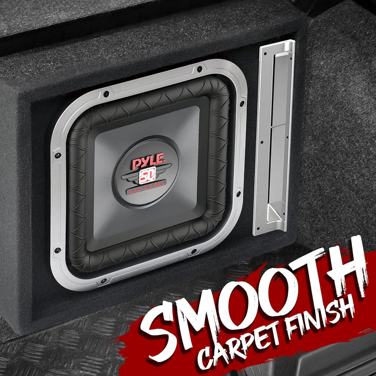 Parlante de Caja de subwoofer PYLE PLSQ12BS