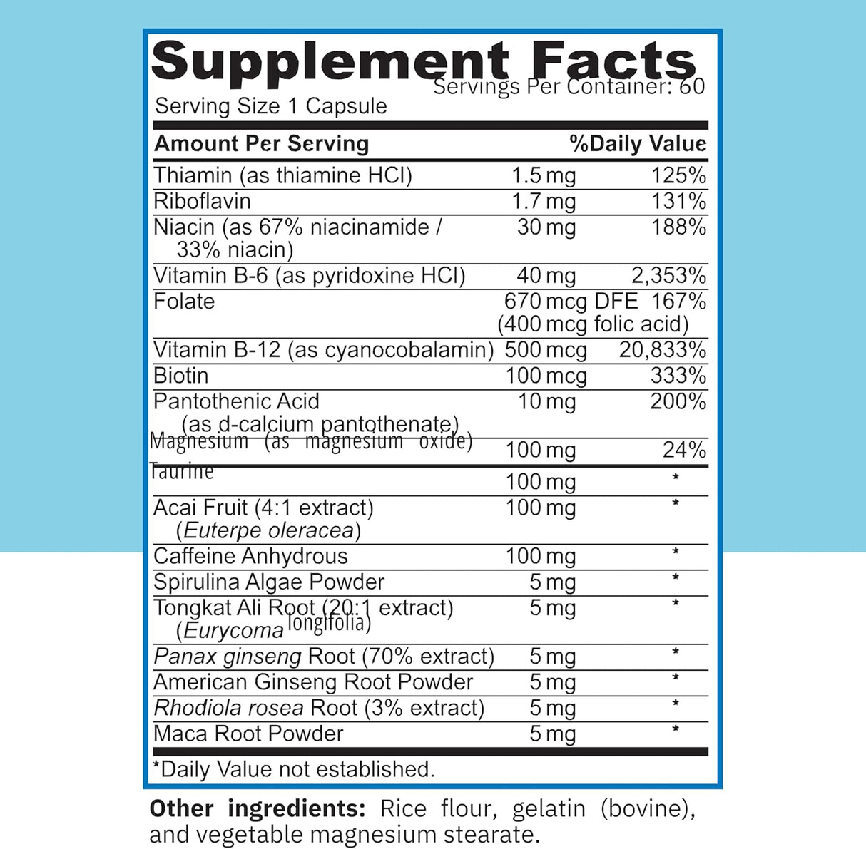 Suplementos energéticos naturales de esa buena energía
