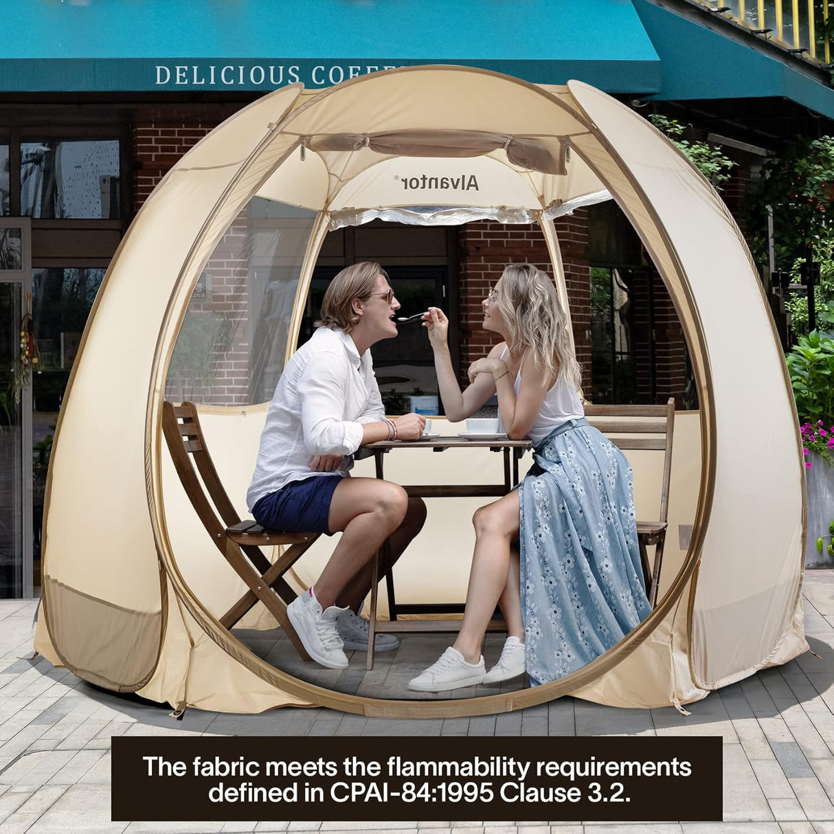 Tienda Alvantor Carpa Plegable 12x12 - Grado Comercial