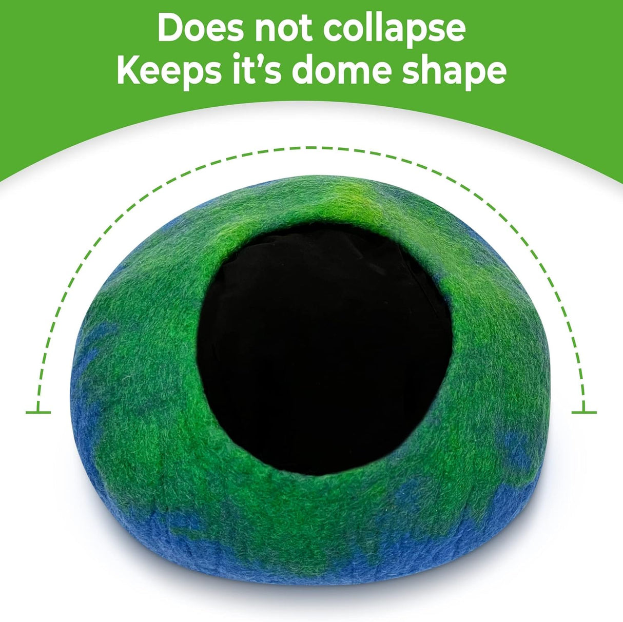 Cueva de Gato Premium Woolygon – 100% Lana Merino Ecológica