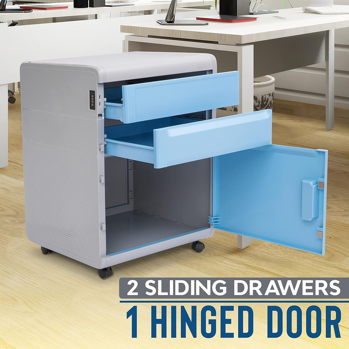 Archivador con 3 compartimentos SERENELIFE SLRLCB28