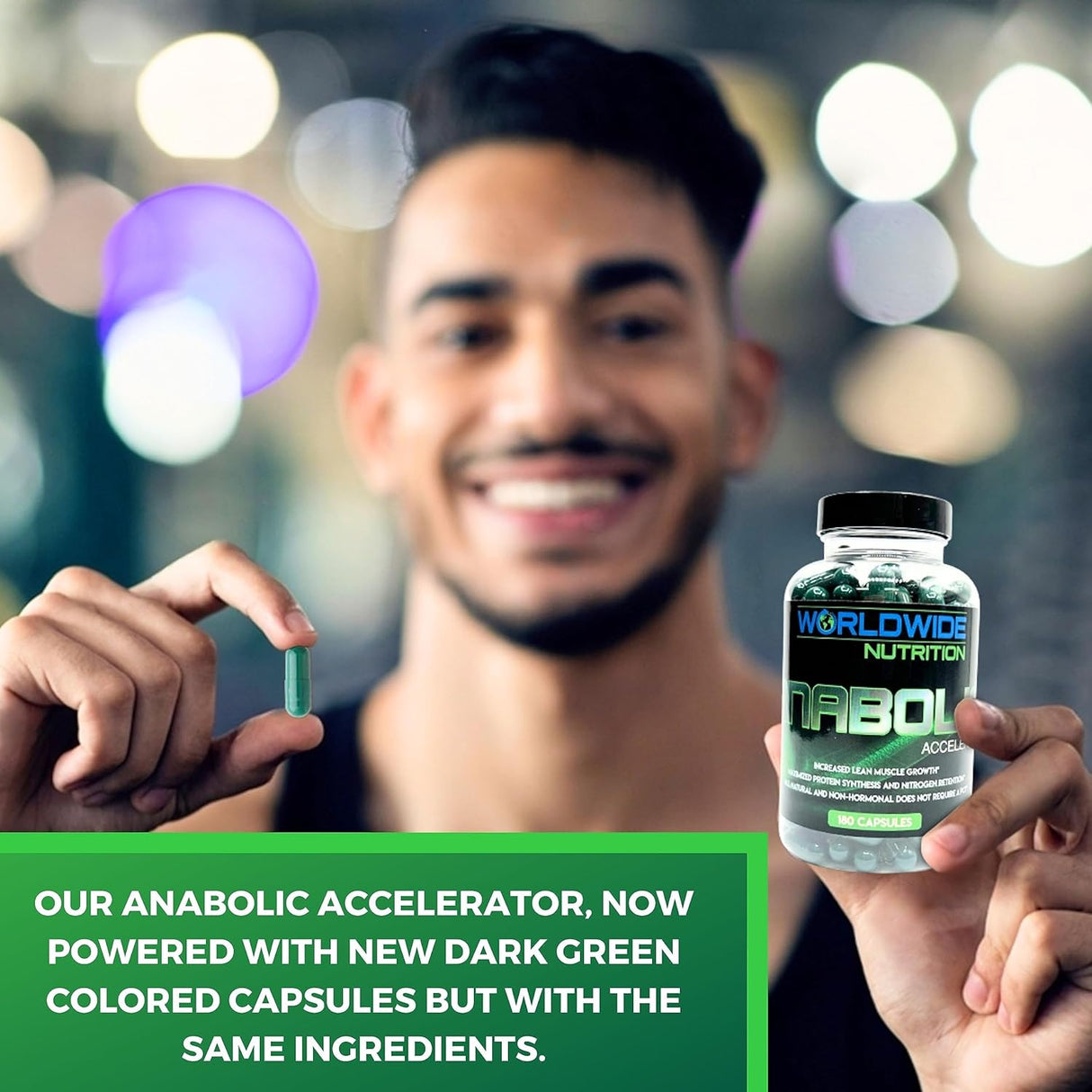 Suplemento vitamínico con acelerador anabólico