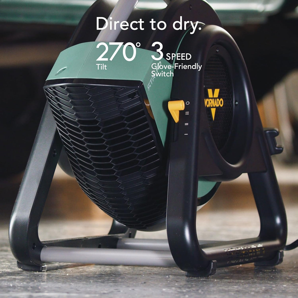 Ventilador Vornado RTR Alta Velocidad, 3 Velocidades, 8ft Cord