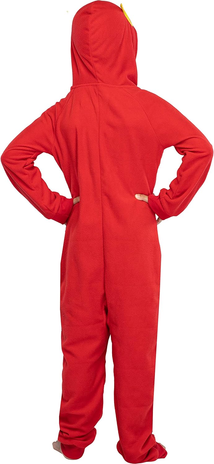 DC Comics - Disfraz de superhéroe con capucha para hombre, Multi