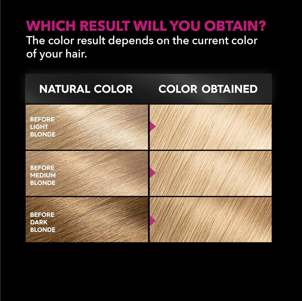 Garnier Olia Tinte permanente para el cabello, sin amoníaco, color brillante, rico en aceite, 9.0 rubio claro, 2 unidades (el embalaje puede variar)