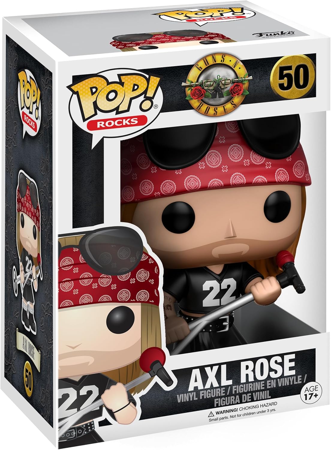 Funko Pop! Rocks: Guns N' Roses - Axl Rose Coleccionable