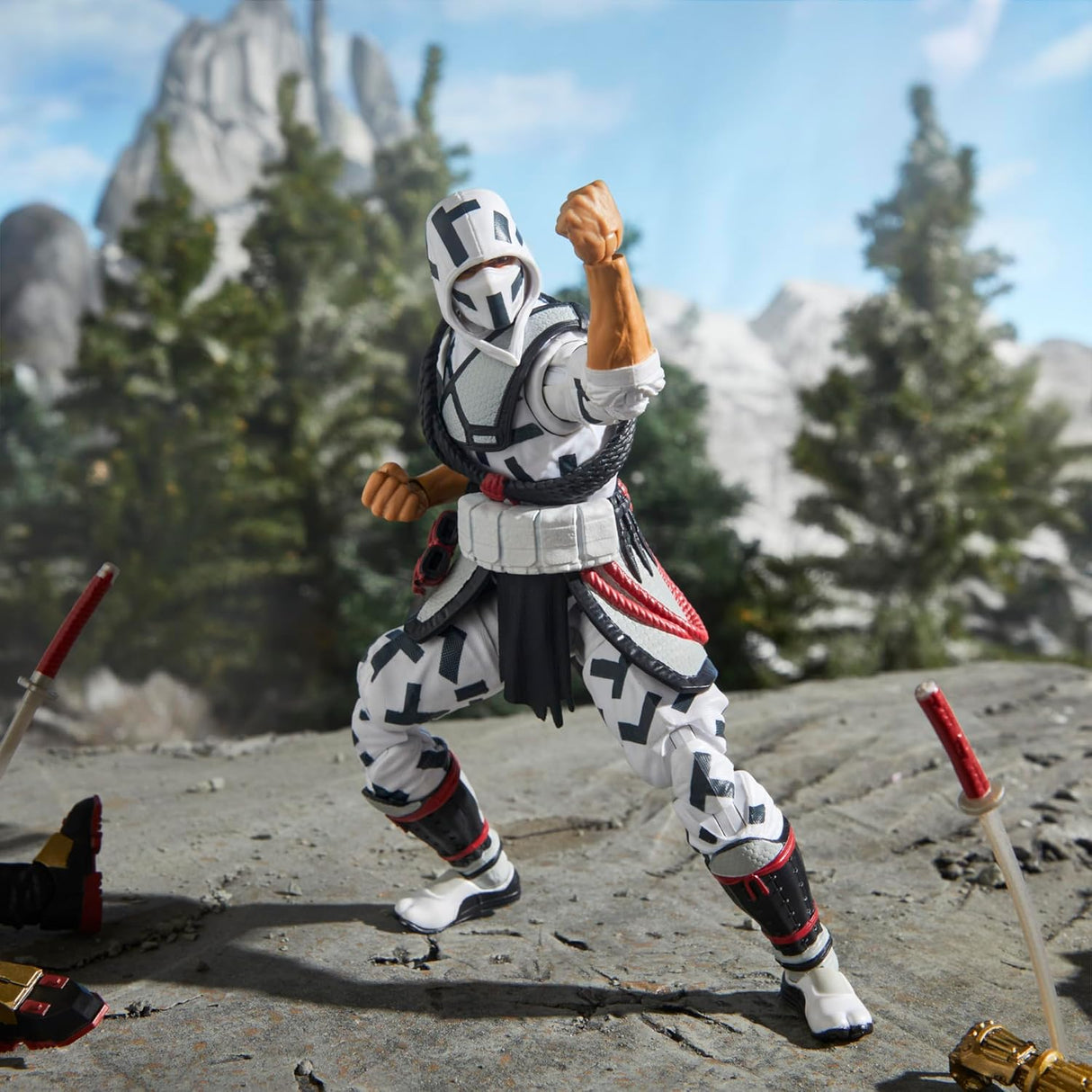 Figura de acción Storm Shadow, G.I. Joe, 6 con 11 accesorios
