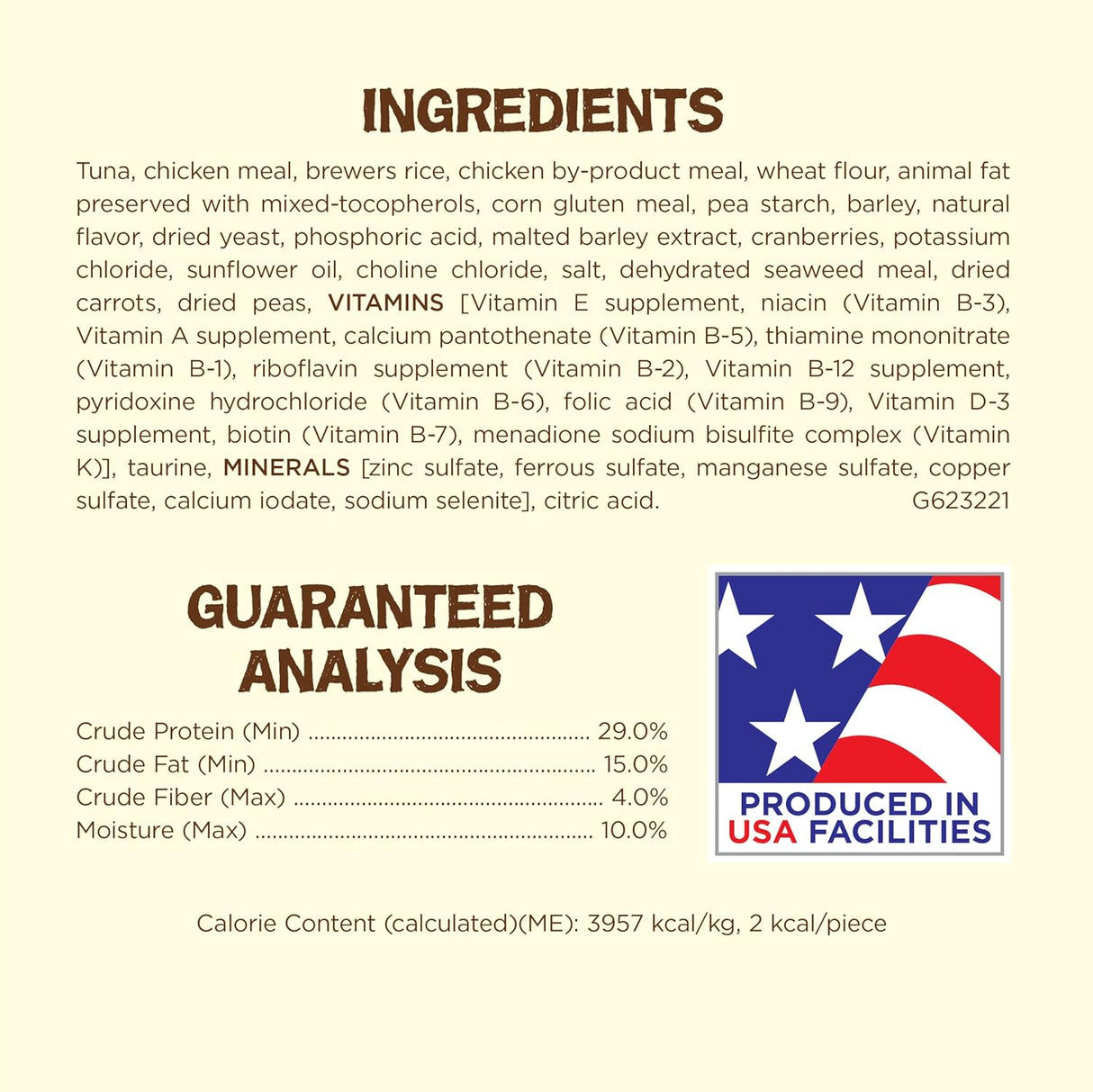 Golosinas naturales para gatos mezcla de sabanos naturales