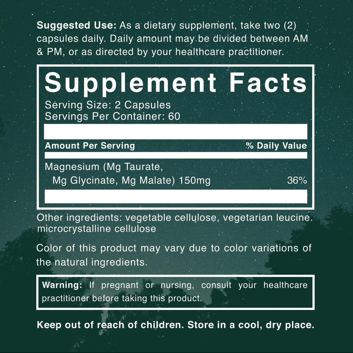 Suplementos Alimenticios Triple Calm Magnesio