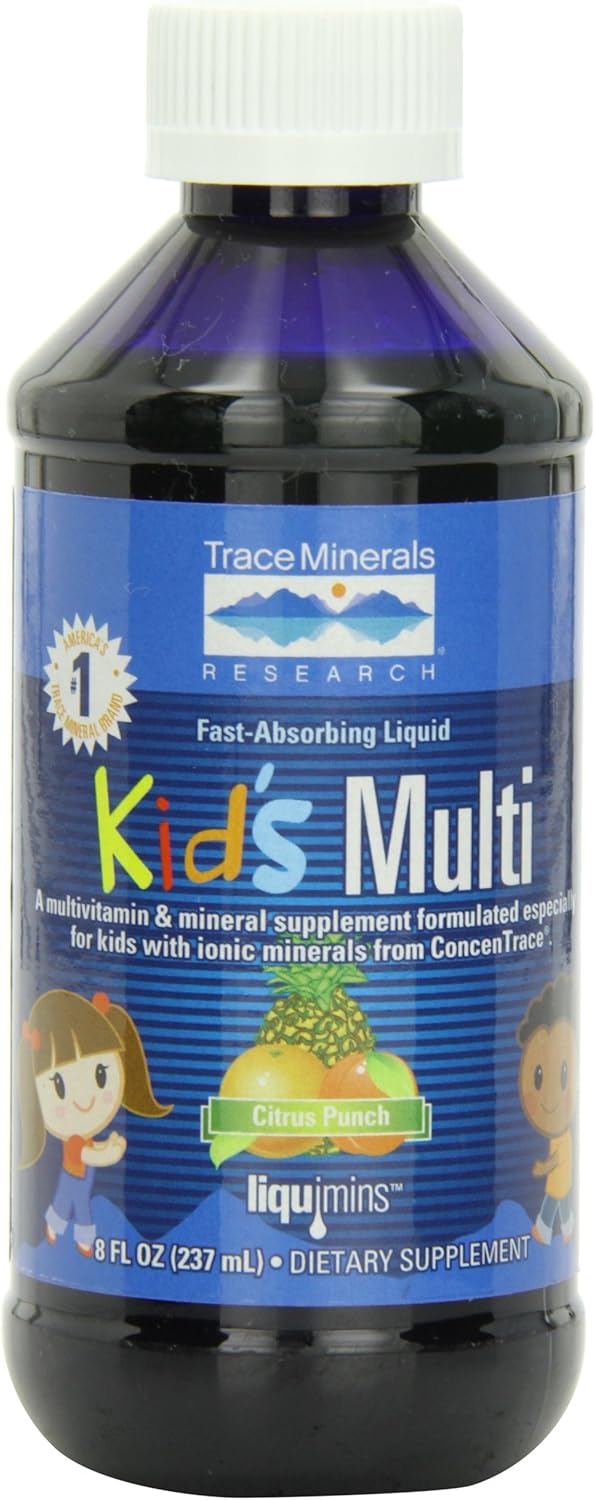 Suplemento multivitamínico líquido para niños vitamina C