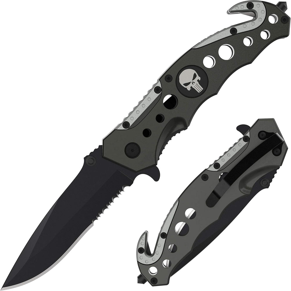 Cuchillo táctico 3 en 1 para militares y socorristas - Navy SEAL
