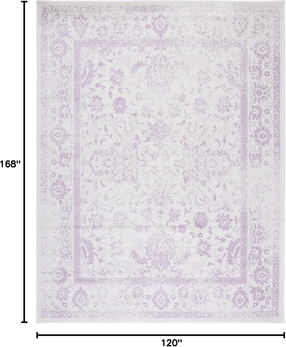 Alfombra Área Oriental Distressed, Fácil Cuidado, ADR109U