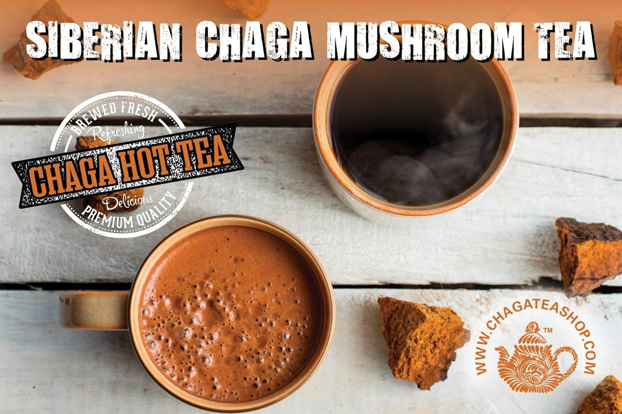 Suplemento Té suelto chaga siberianos sin cafeína natural