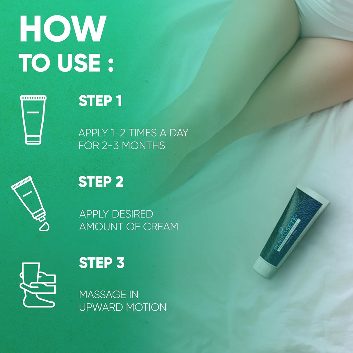 Crema para venas varicosas (1.76 onzas) Formulación ayurvédi