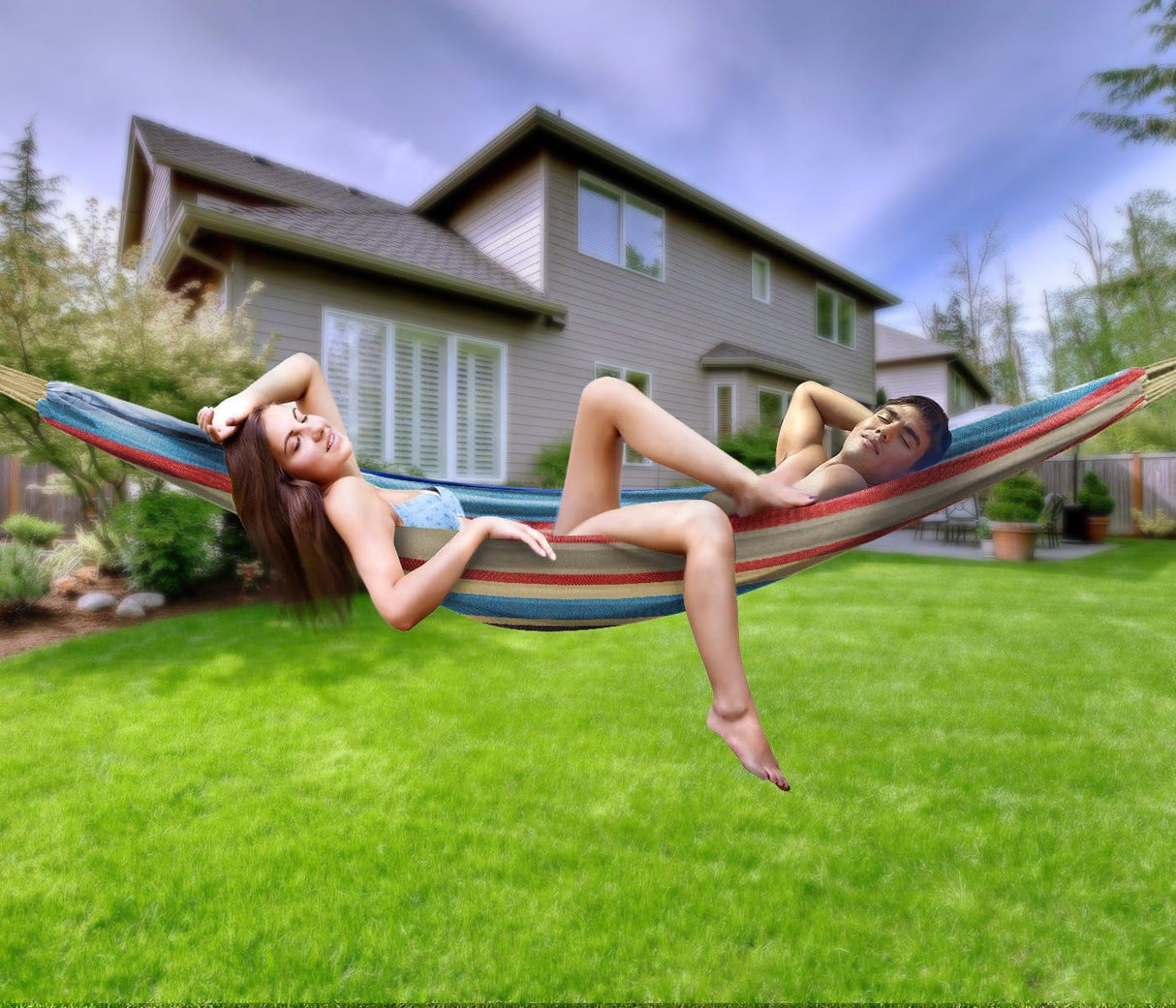 Hamaca Doble Sorbus® Extra-Larga para 2 Personas - Modelo 2023