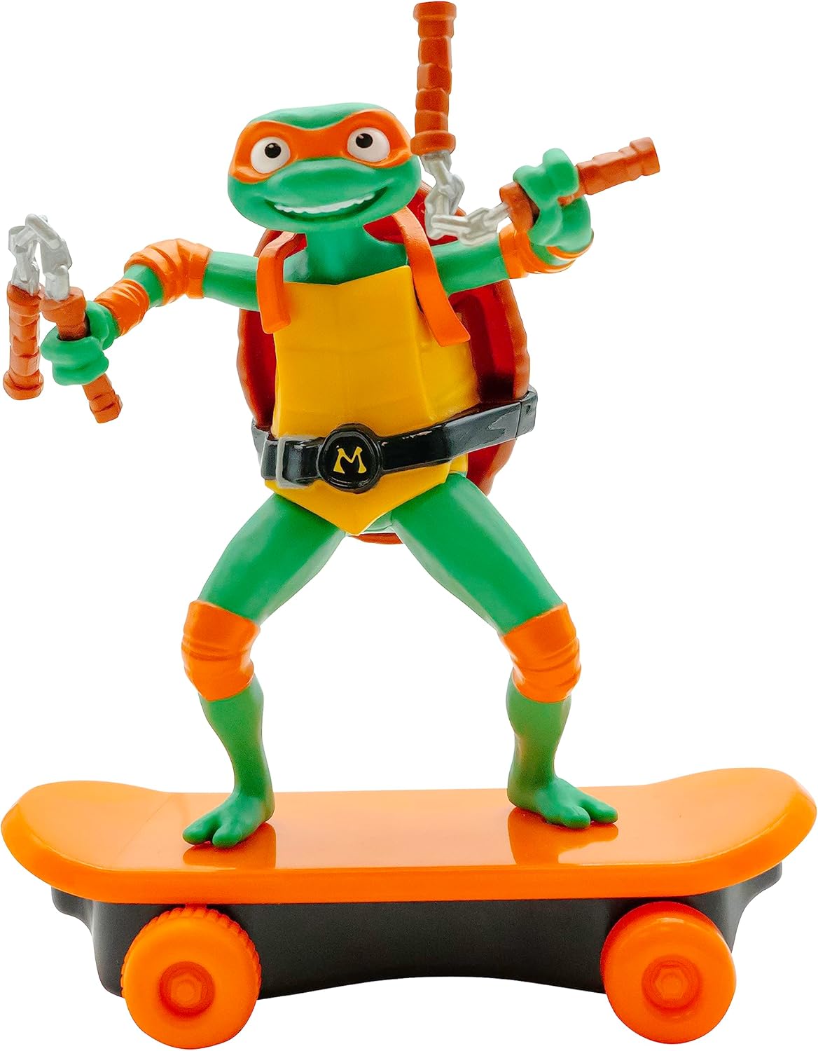 Figura de acción Michelangelo TMNT 5 con acción Shredders