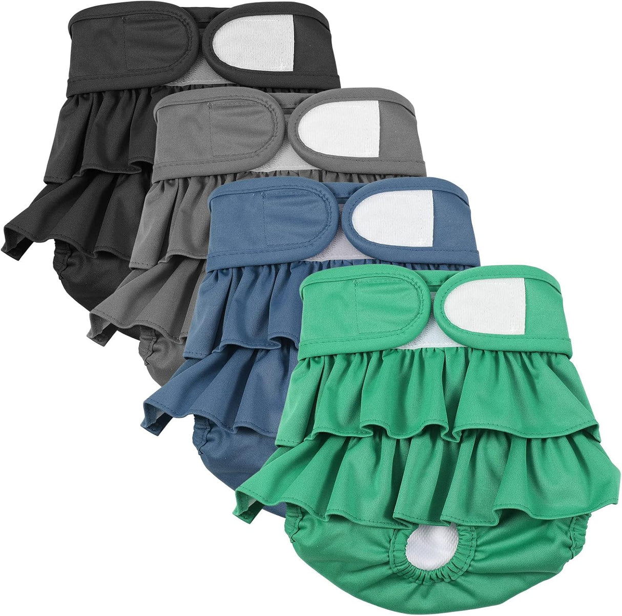 Chenkaiyang Paquete de 4 pañales para perras,cachorros