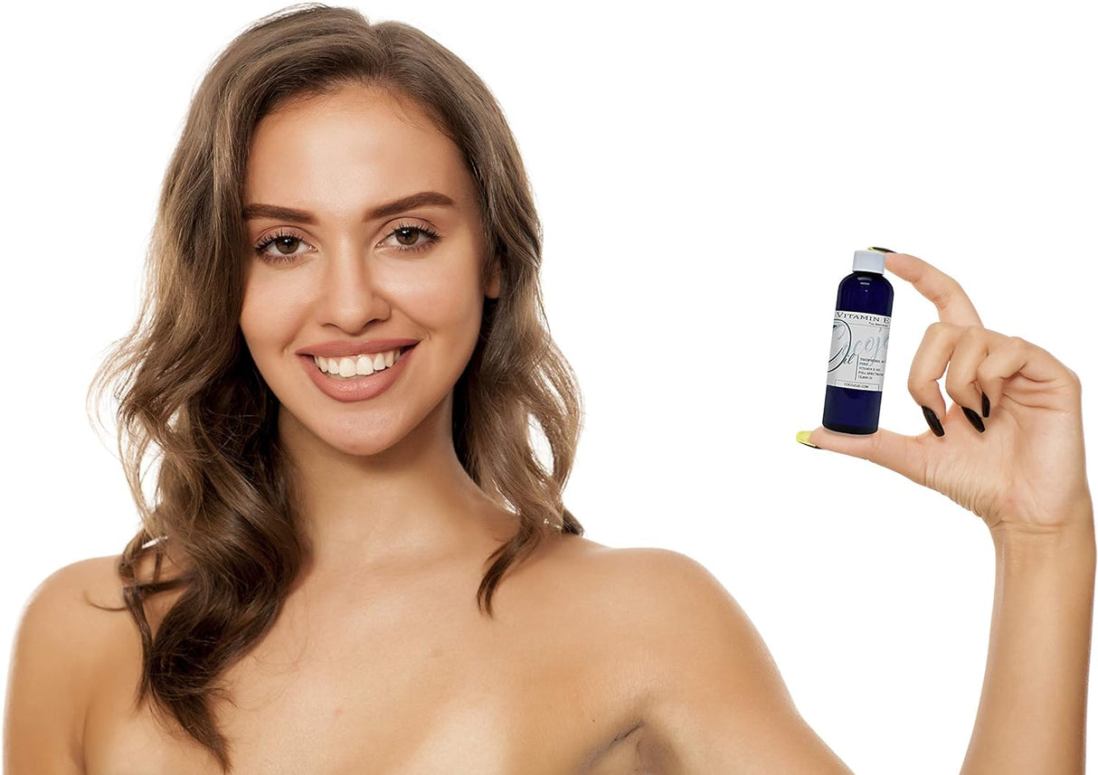 Aceite de Vitamina E Puro y Sin Diluir - 75,000 UI - Rejuvenecedor