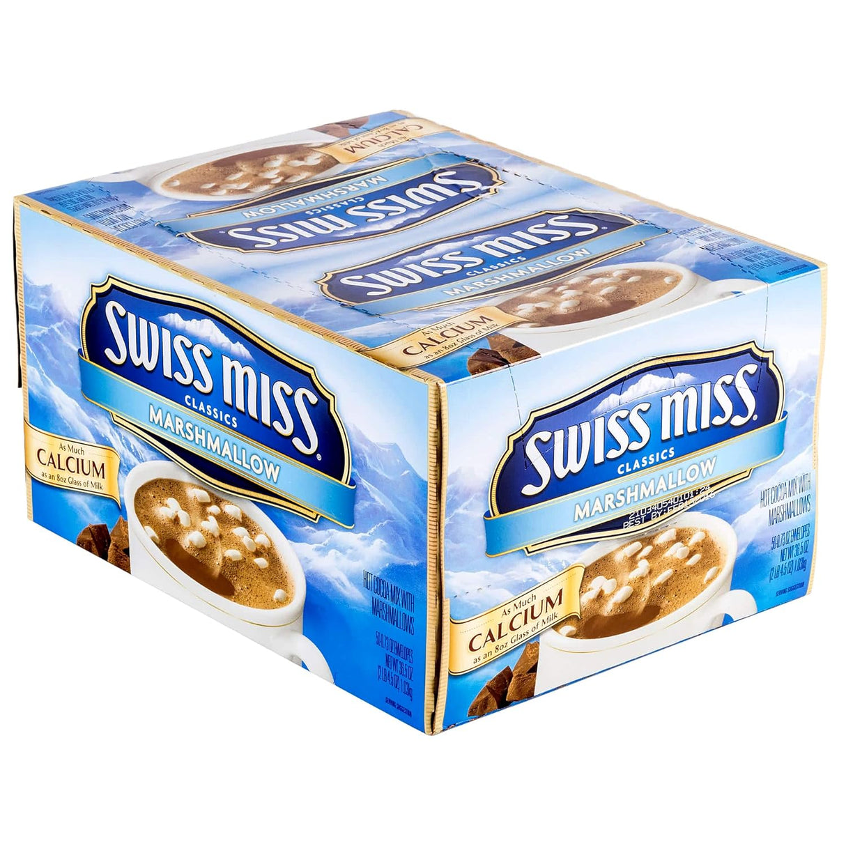 Swiss Miss 635937 Swiss Miss Marshmallows Cocoa 0.73 Oz. 50/Caja (GOV47492)