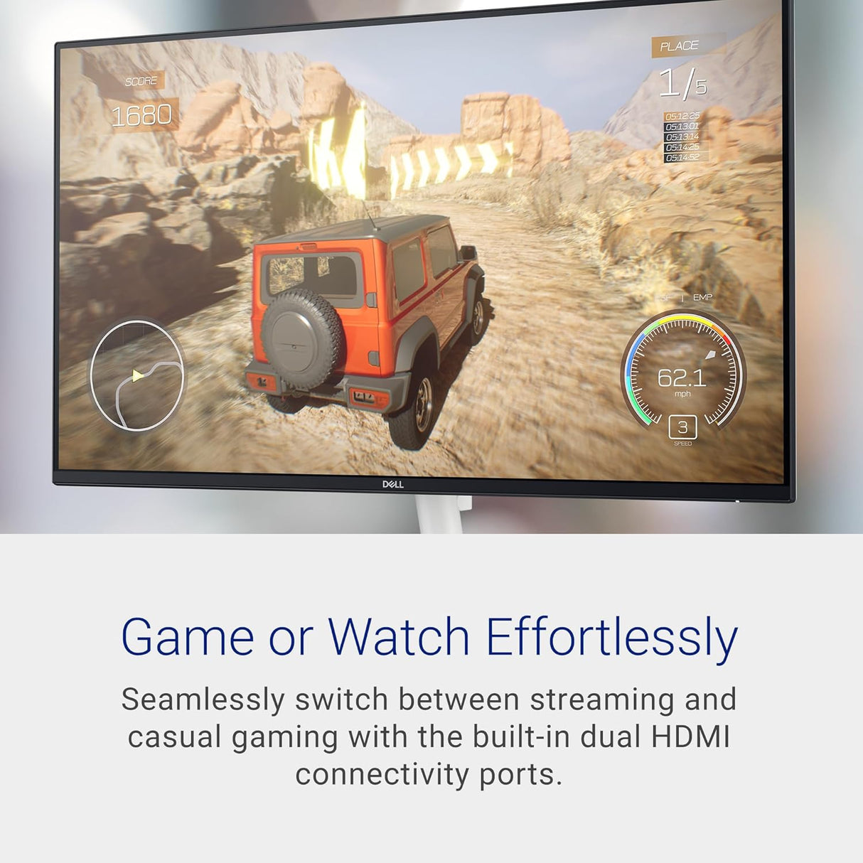 Monitor Dell S2725DS, 27, QHD, 100Hz, alt. ajustable