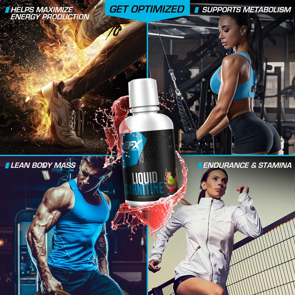 Suplementos Alimenticios L-Carnitina líquida