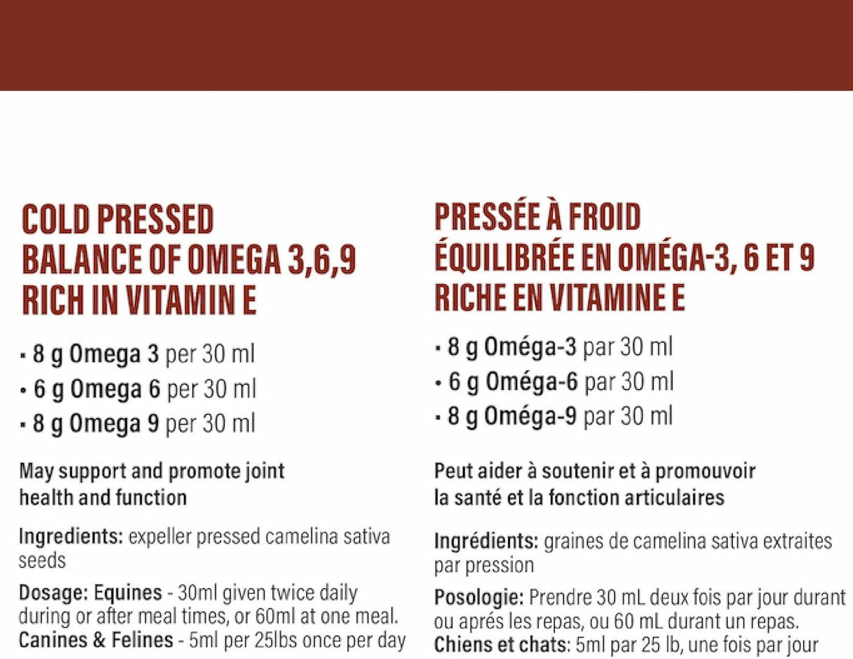 Suplementos Jarro de aceite de Camelina de 4 L con bomba