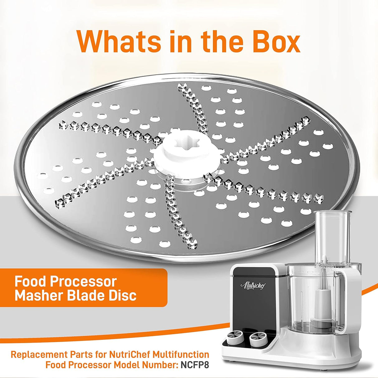 Piezas de repuesto para el procesador NutriChef