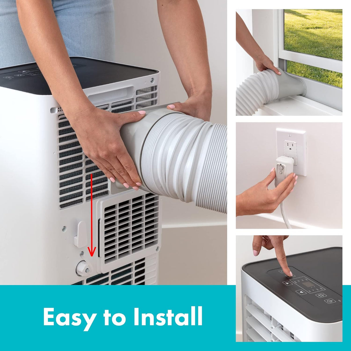 Aire Acondicionado portátil SereneLife SLPAC805W