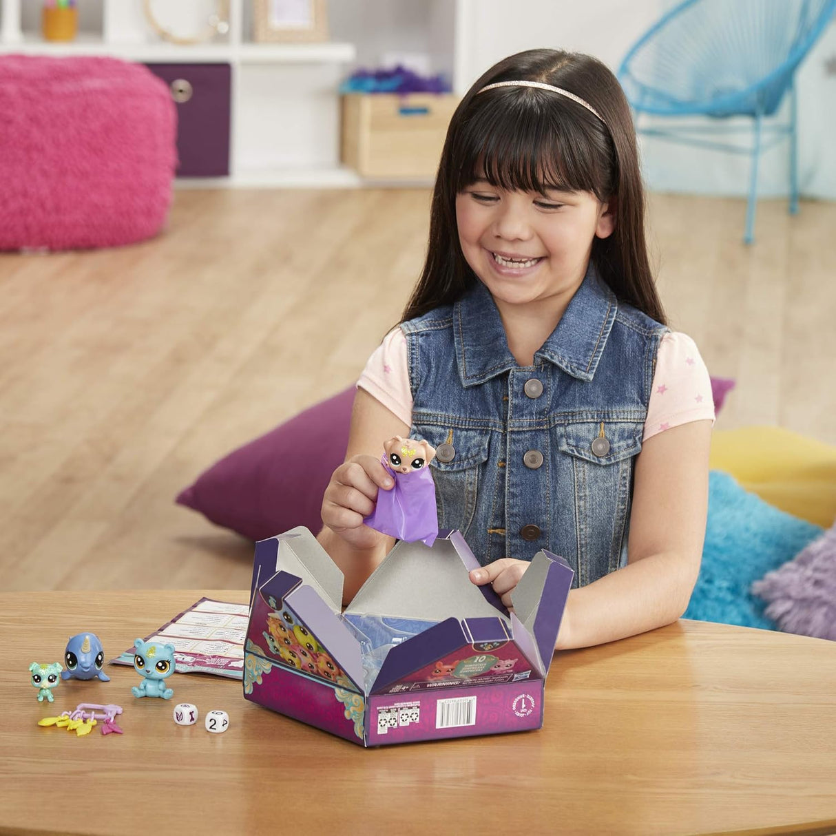 Juguete sorpresa Littlest Pet Shop, 150+ mascotas para coleccionar