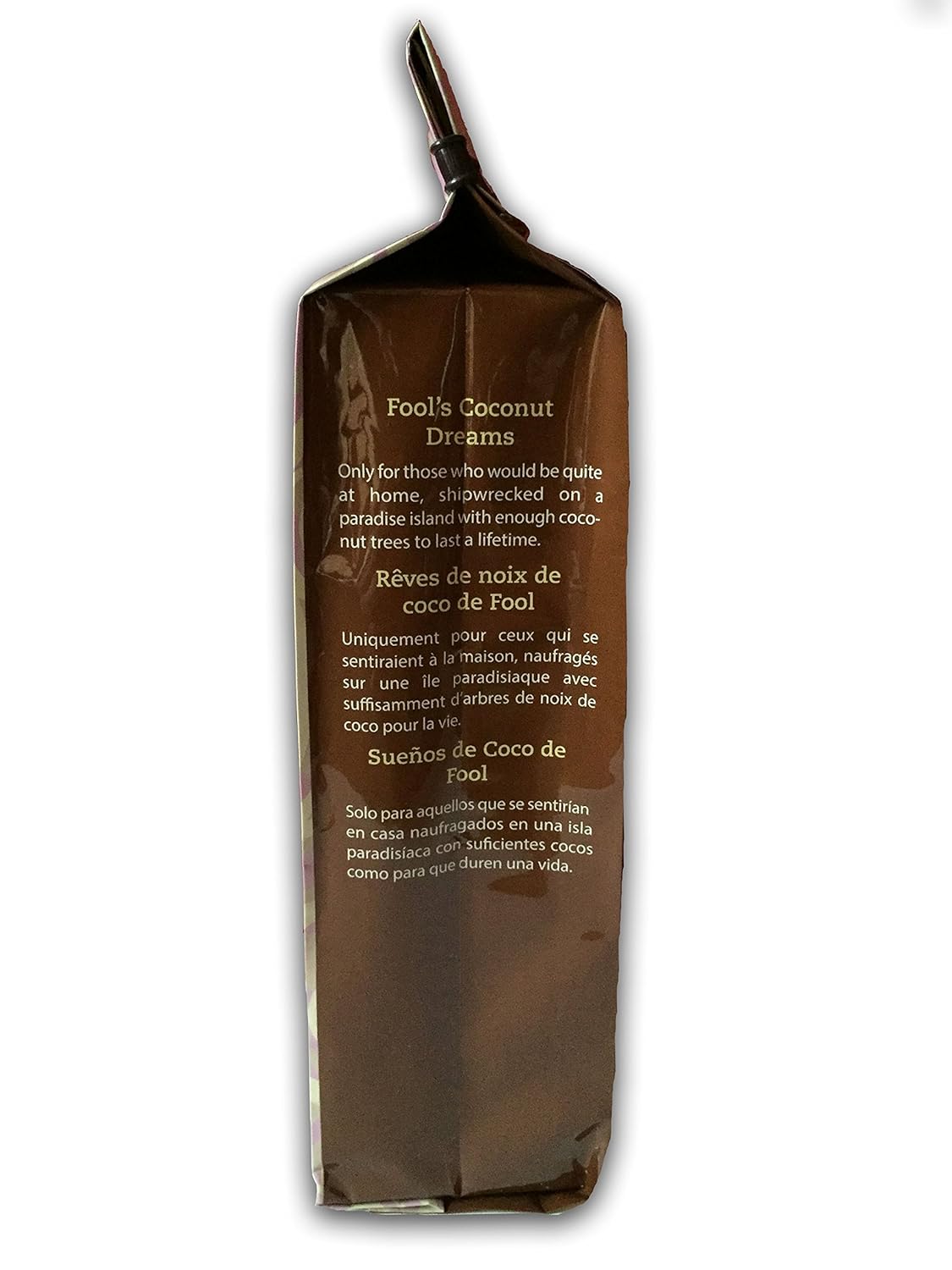 Sueño de Coco Decaf de Coffee Fool - Molido Grueso