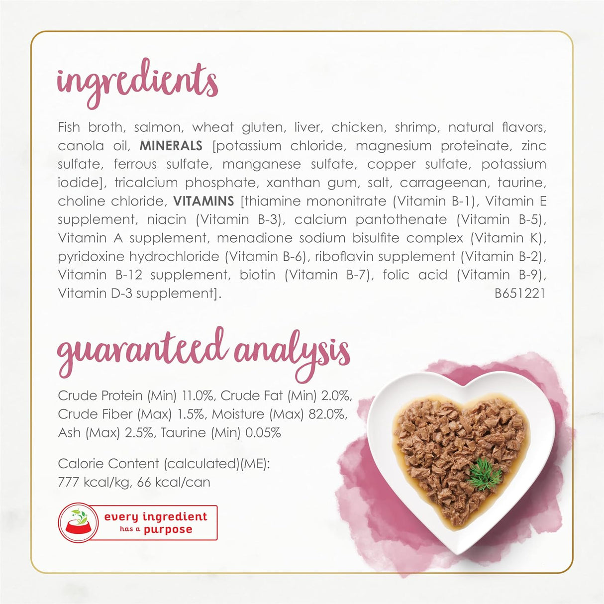 Purina Fancy Feast Paté. - Comida húmeda enlatada para gatos adultos