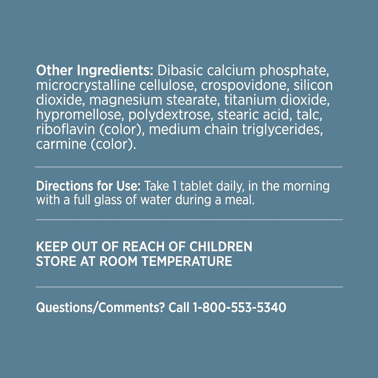 Ocuvite Suplemento de vitamina y mineral para ojos de Bausch