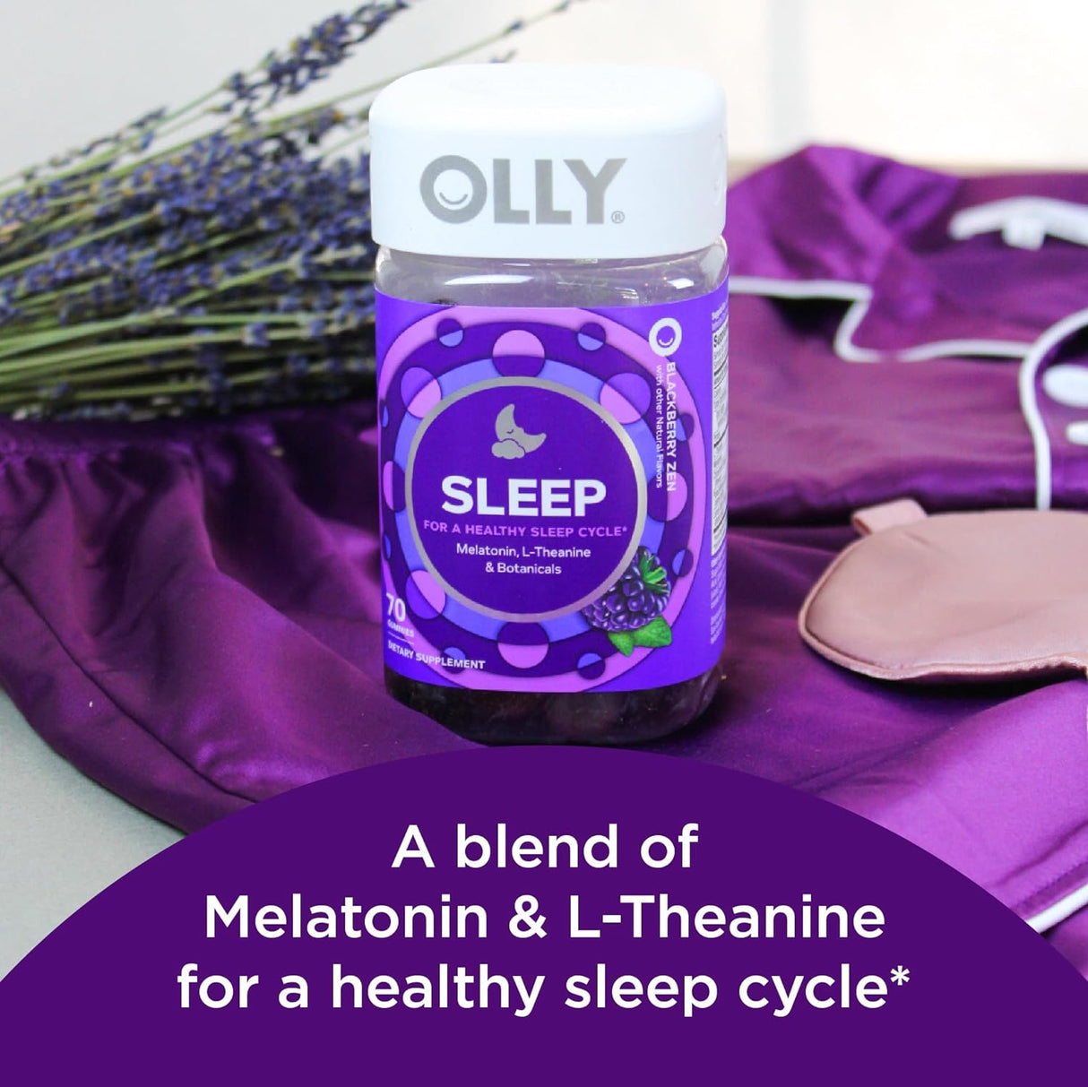 Suplemento OLLY Gomitas productor del sueño