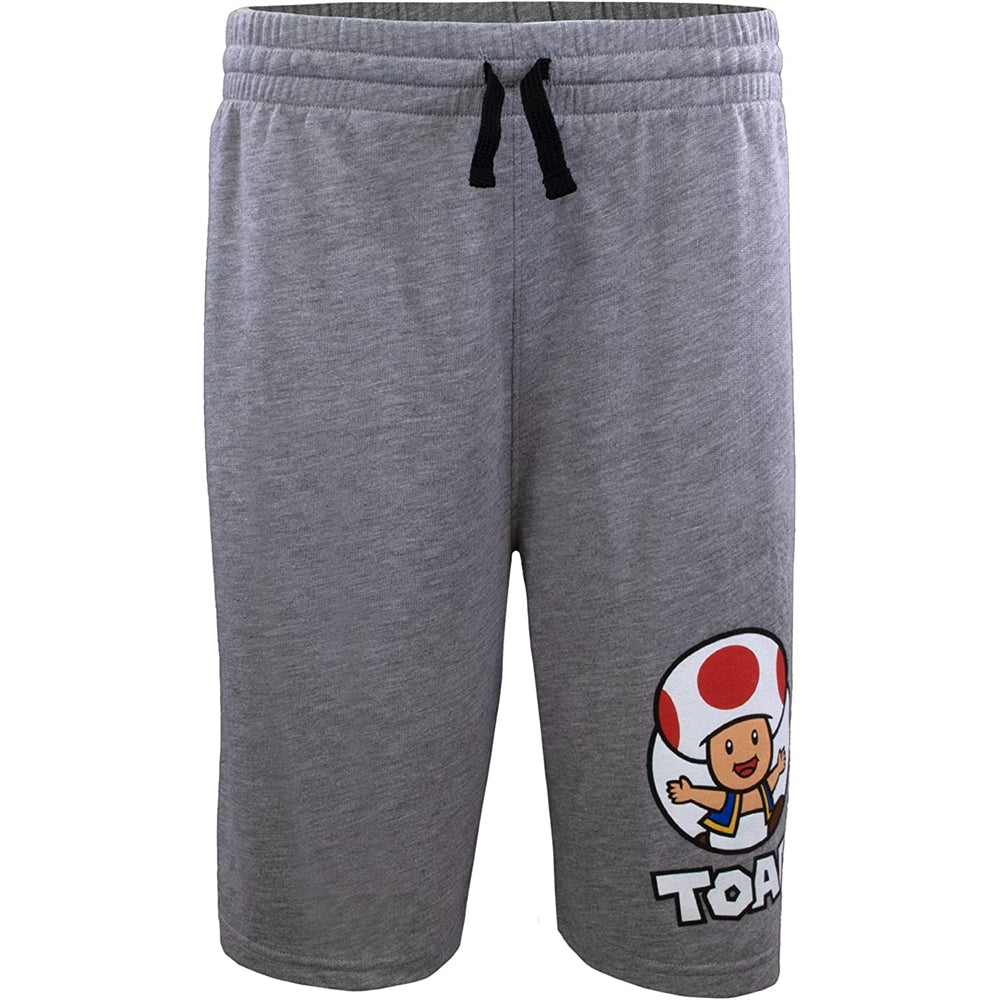 Disfraces Nintendo de manga corta con capucha roja talla 4