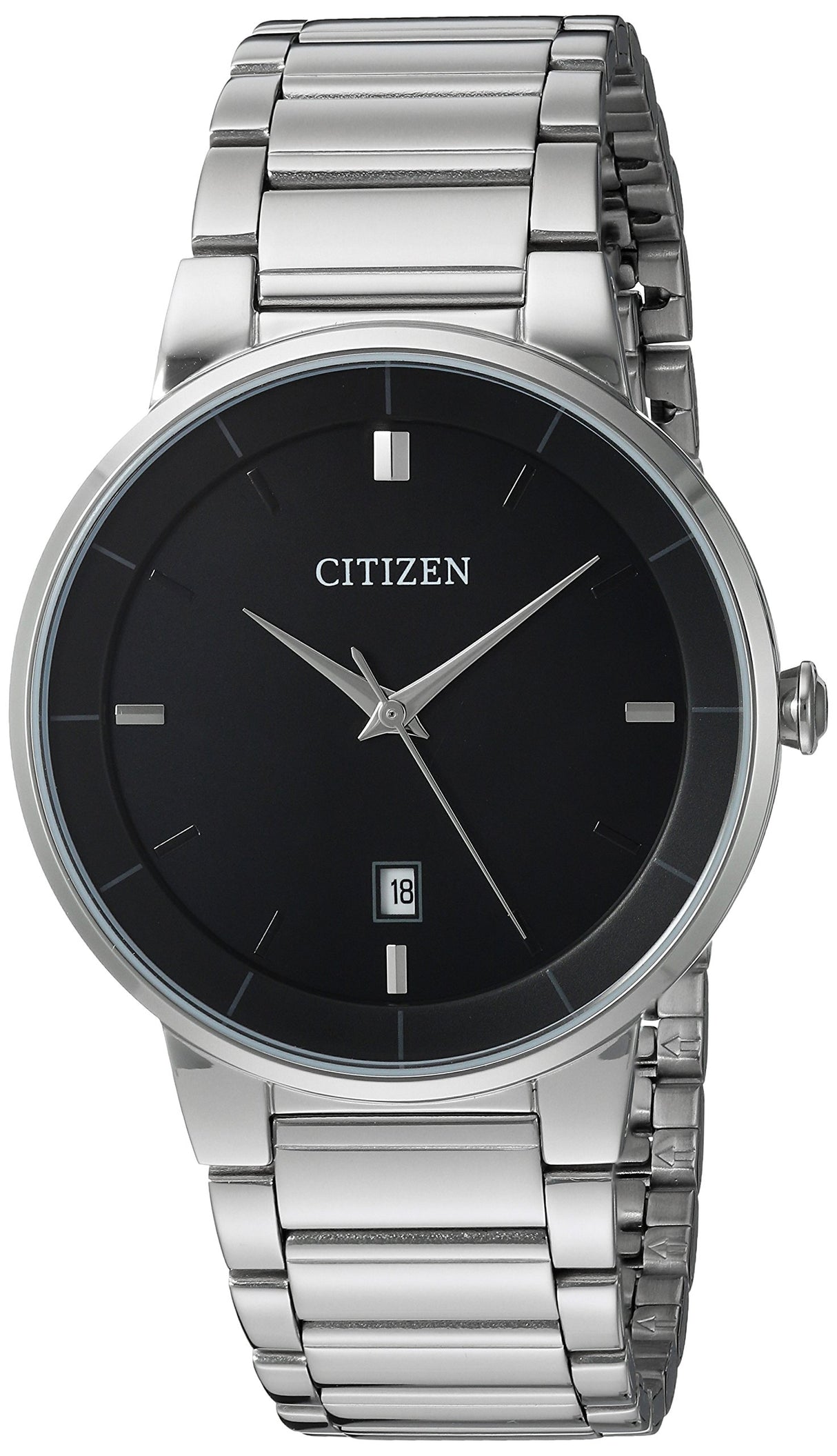 Reloj de acero inoxidable de cuarzo para hombre Citizen