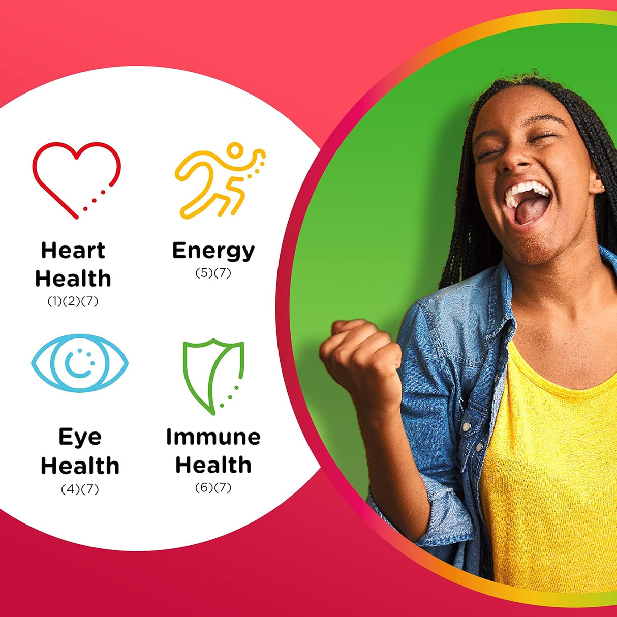 Suplemento Centrum MultiGummies Multi+ Omega 3 para adultos