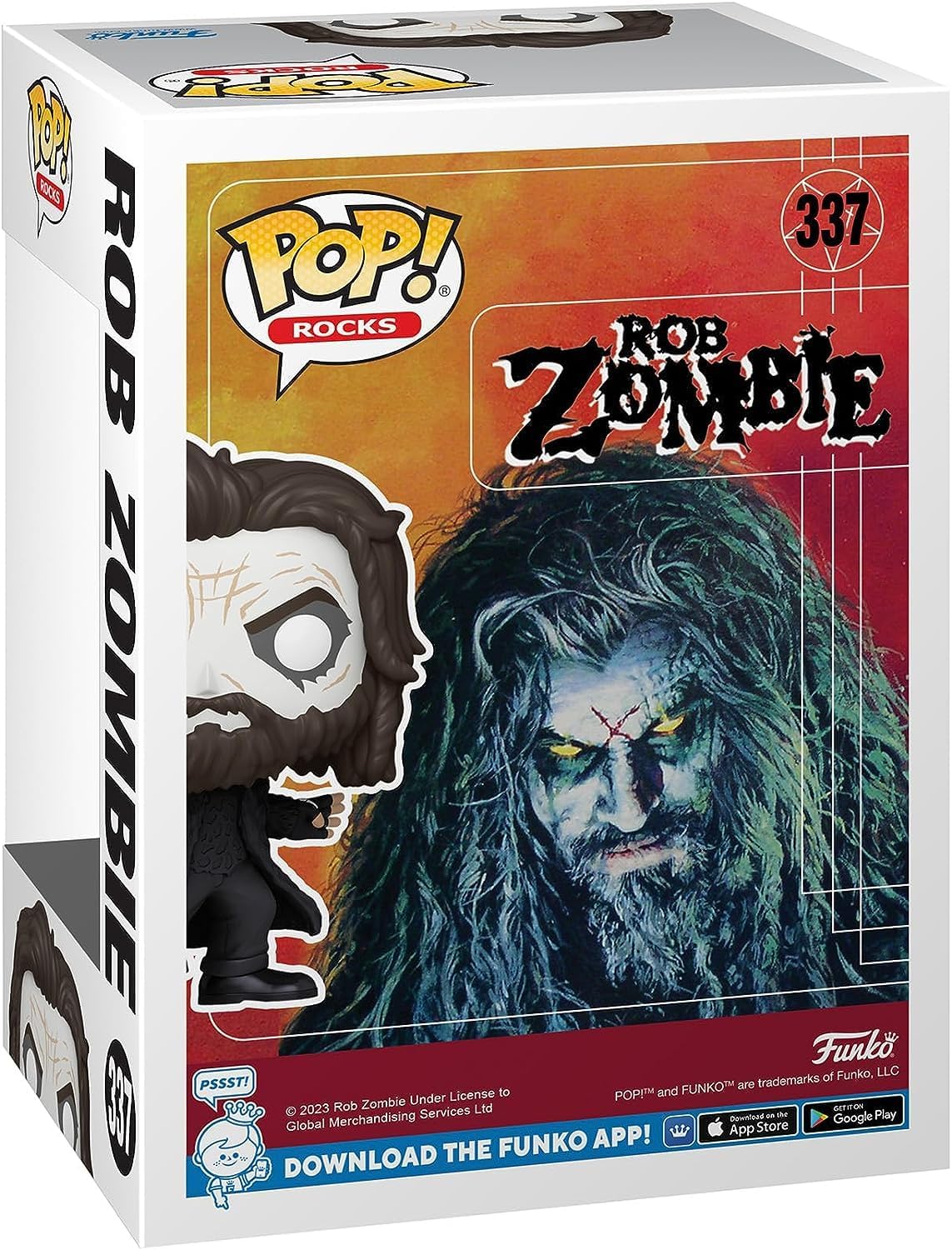 Figura Funko Vinyl Rob Zombie - Dragula 3.75 pulgadas con protector