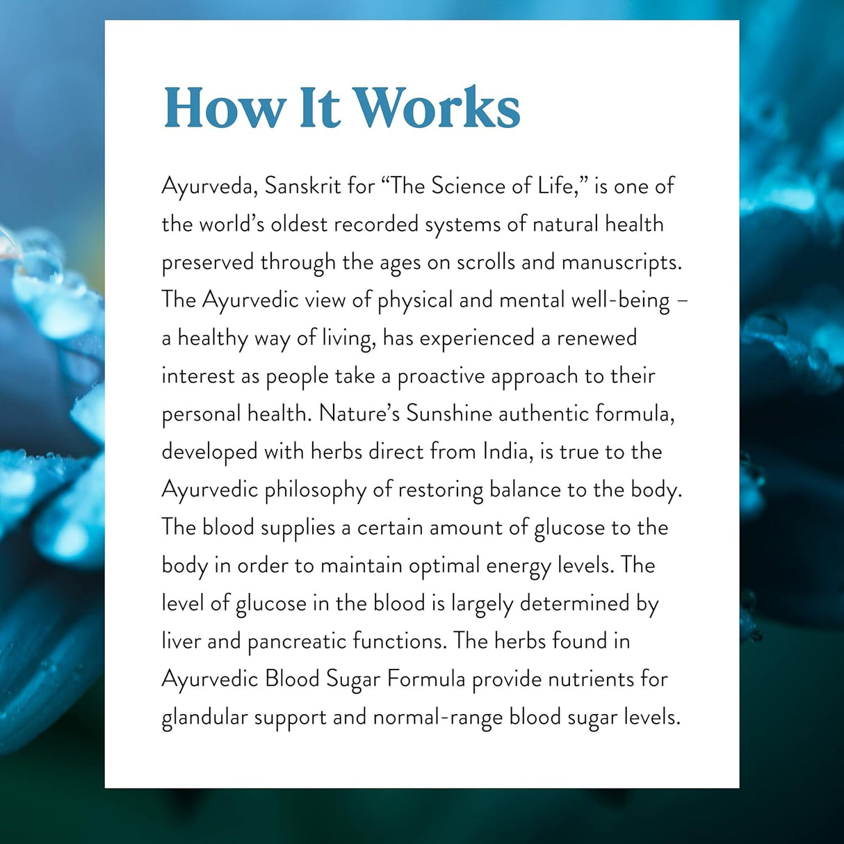 Suplementos control de Glucosa en Sangre, 100 cápsulas