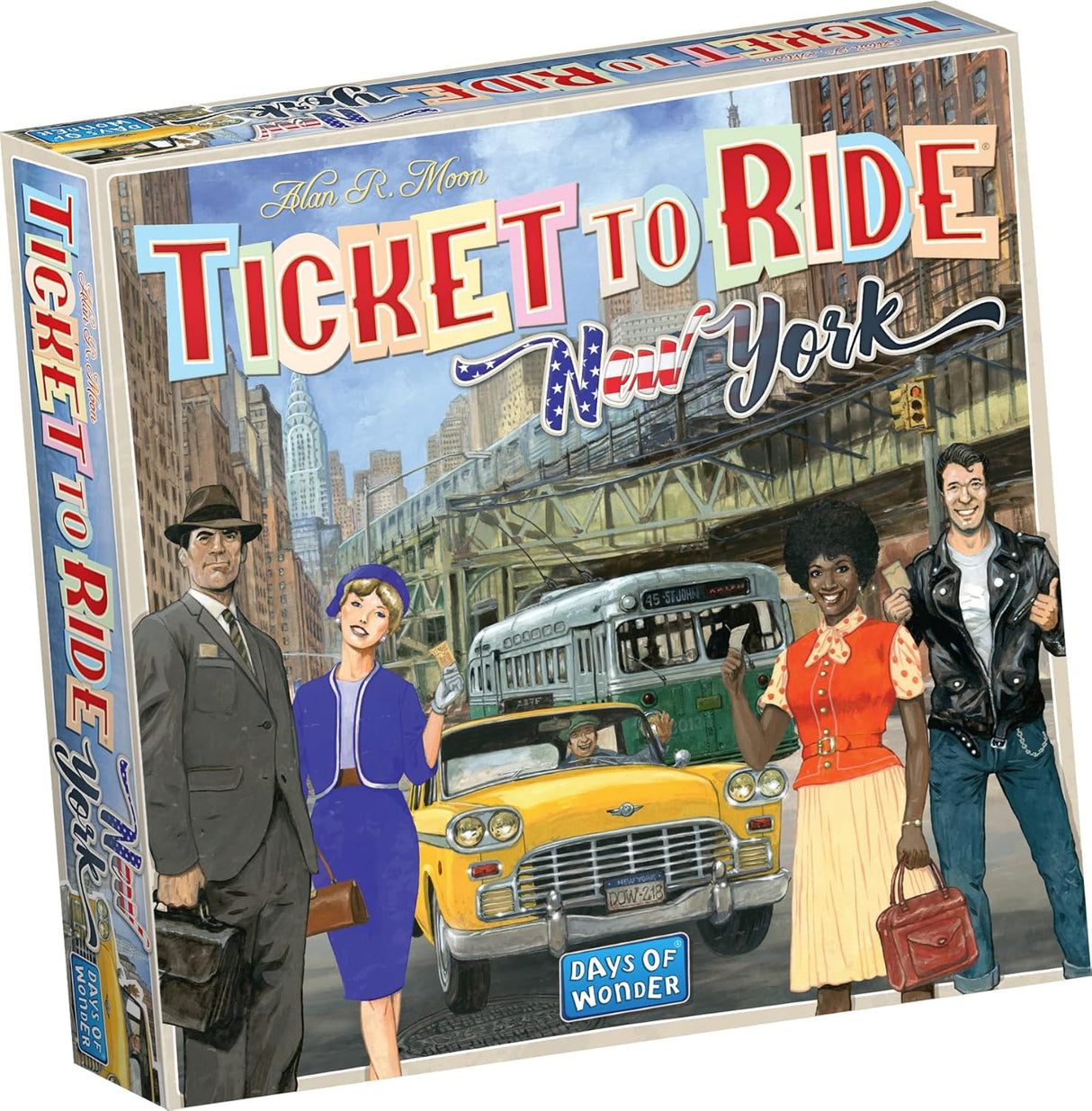 Ticket to Ride Nueva York - Days of Wonder, Juego de Estrategia