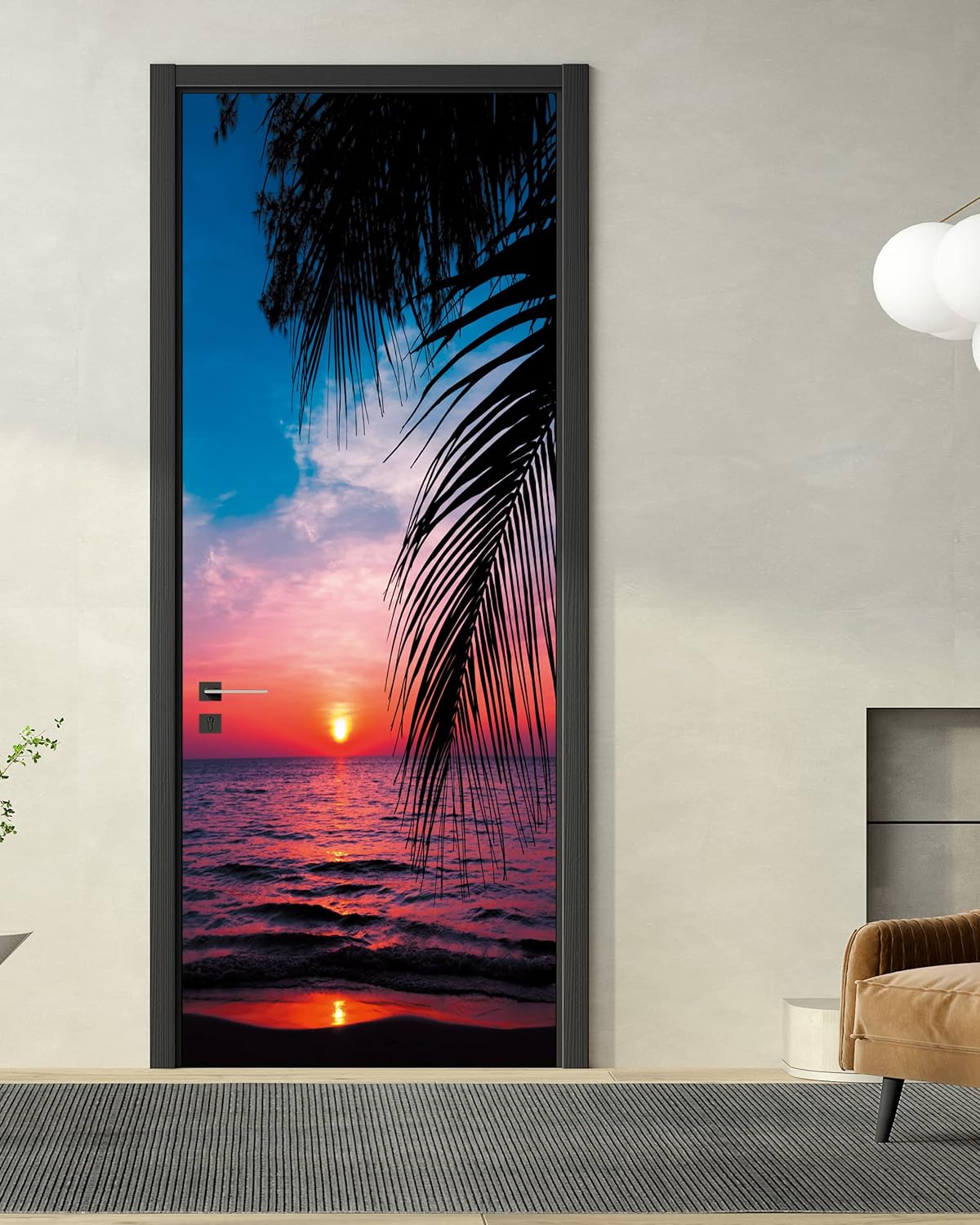 Pegatina de Puerta FLFK - Mural Removible 30.3 x 78.7 Set 2