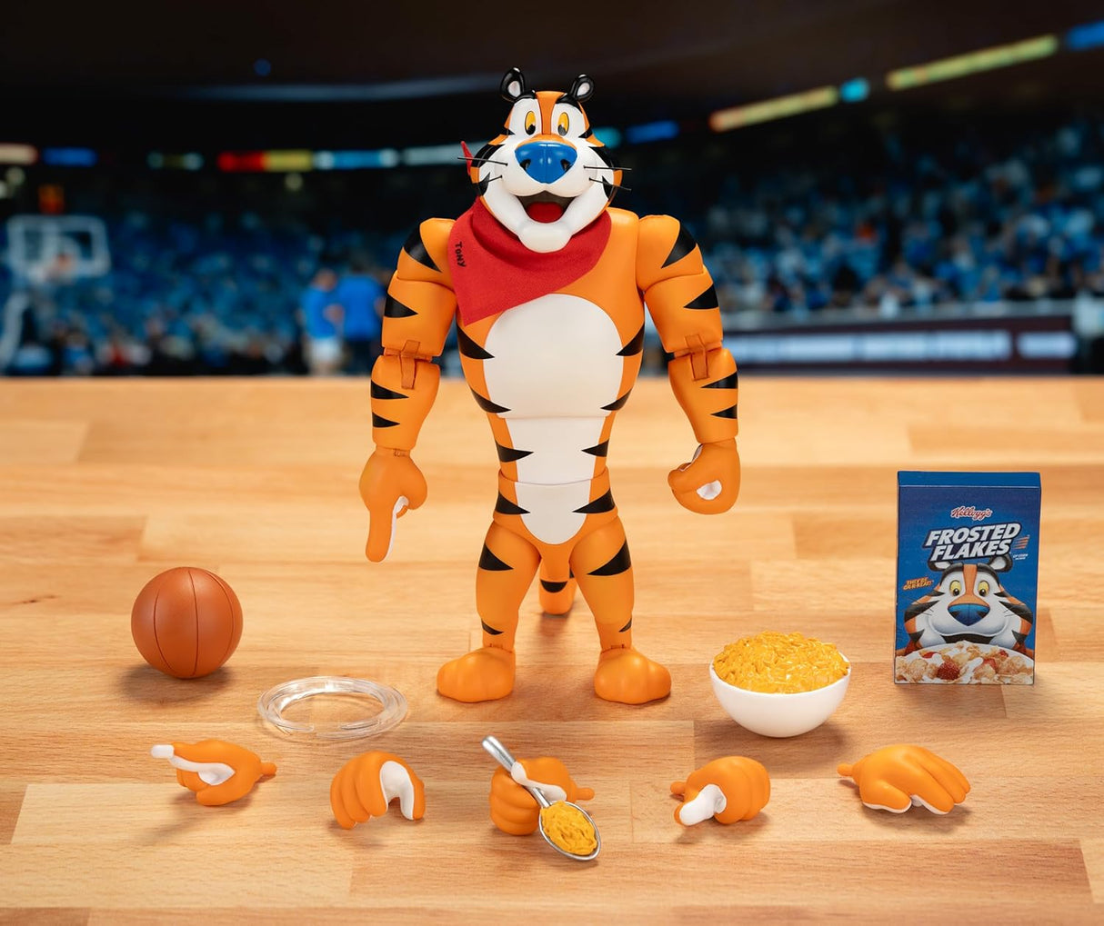 Figura de Acción Tony The Tiger Frosted Flakes 6, Alta Articulación