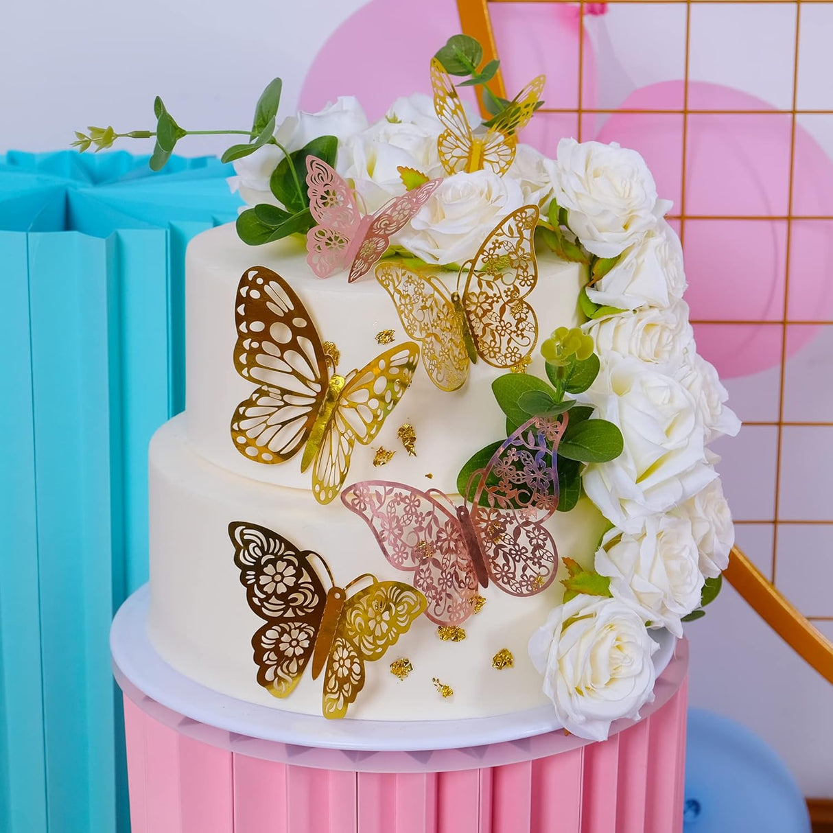 Decoración de Pared Mariposas 3D SAOROPEB, 72 Piezas, 3 Tamaños